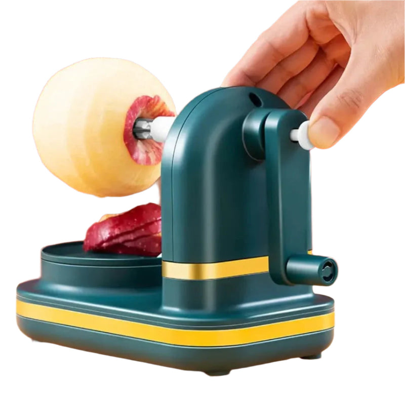 GlideTurn - Håndsvingsskræller til frugt og grøntsager med bordmontering