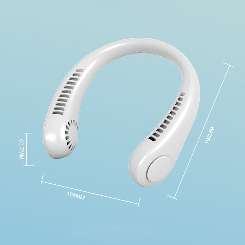 BreezeLoop – Bærbar nakkeventilator med bladløst og bærbart design