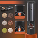 PressMill - Genopladeligt kværnsæt med LED lys og justerbart design