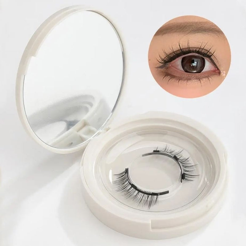 LashLure – Magnetiske Øjenvipper Håndlavet 3D Naturligt Sæt med Magnetisk Pincet