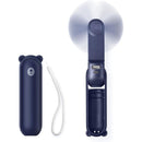 ChillVault - USB genopladelig mini blæser med lommelygte og powerbank