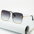 VeraView - Elegante Gradient Solbriller med firkantet form og UV400-beskyttelse