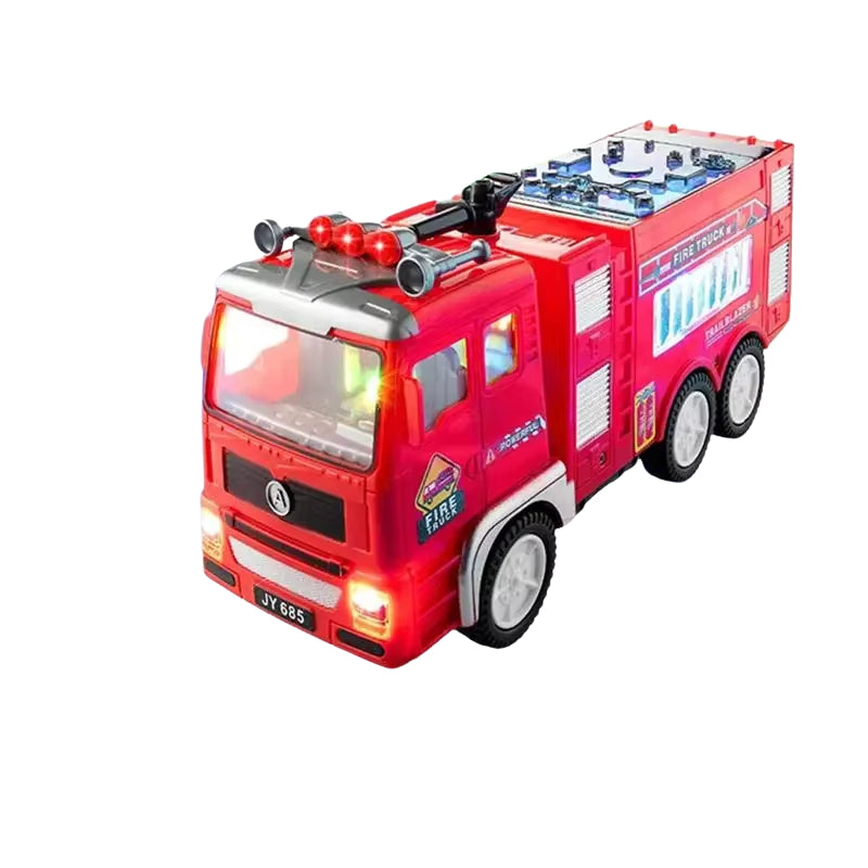 FireZoom – Brandbillegetøj med blinkende lys og sirenelydeffekter