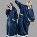 CozyBliss| Oversize 2-i-1 tæppe med hætte