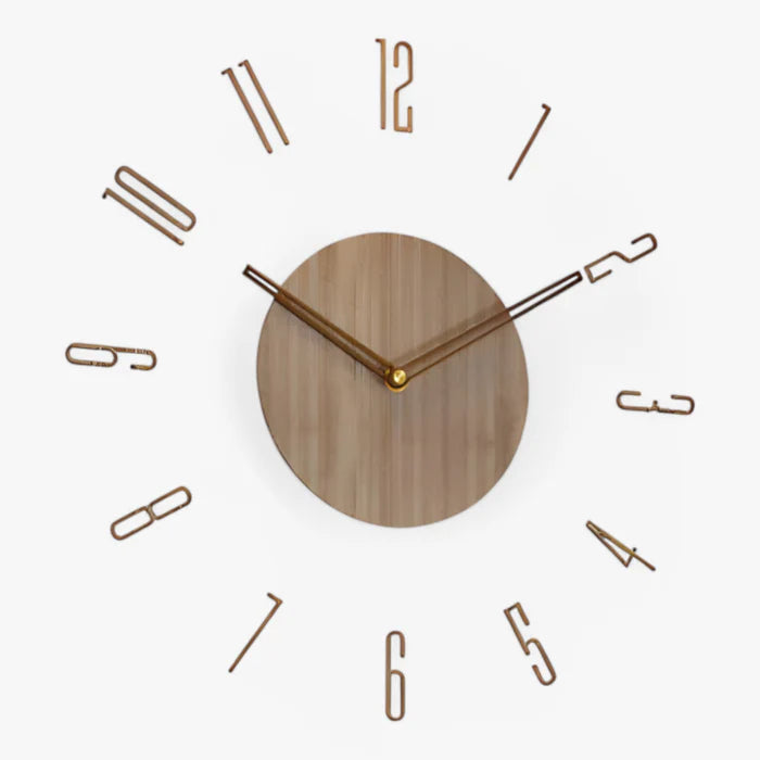 Timecrest – Stor Vægur med Stilfuldt, Elegant Moderne Design