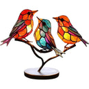 BirdNest - Dekorative farverige siddende fugle til kontor eller boligindretning