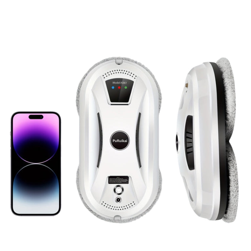 ClearView – Intelligent automatisk vinduesvasker med fjernbetjening og elegant kabinetdesign