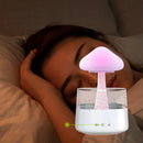 CloudMist - Regnsky luftfugter natlampe med justerbar regndråbe og timer