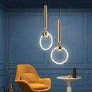 LumoLoop - Moderne loftslampe med ringformet LED og skulpturelt design