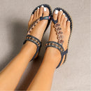 Sarah – Letvægtssandaler med blomsterdesign og justerbare stropper