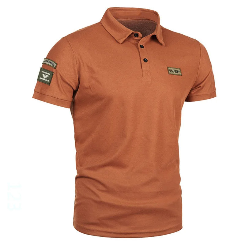 Patrick - Kortærmet poloshirt med knaplukning og komfortabel pasform