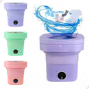 CleanNest - Bærbar minivaskemaskine med foldbart design og flere timerindstillinger