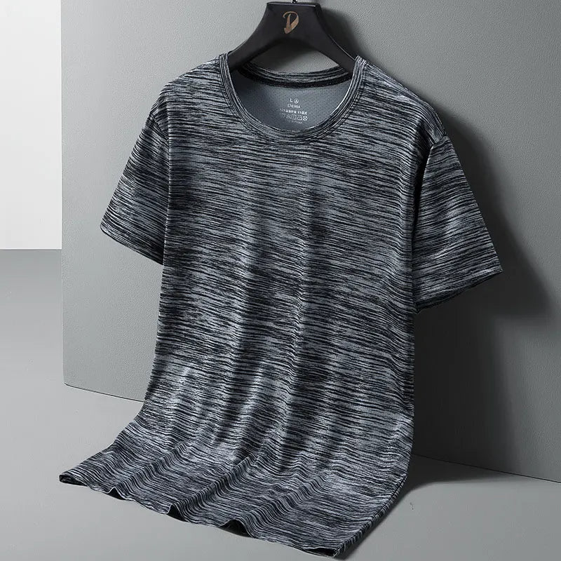 Travis – Åndbar t shirt med korte ærmer og rund hals