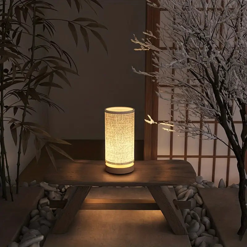 GlowVell – Moderne bordlampe med afrundet form og diffust gløddesign