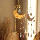 MysticGlow – Drømmefanger med prismemåne for en beroligende glød og fredfyldt rumindretning