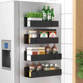 SpiceHaven – Magnetisk opbevaringssæt med fire niveauer og elegant pladsbesparende design