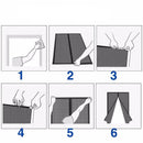 FreshBreeze - Magnetisk skærmdør med automatisk lukning og værktøjsfri installation