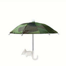 ShadeGuard – Mini parasol til smartphones med kraftig sugekop og vejrbeskyttelse