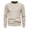 Luca – Sweater med rund hals med tekstureret design og lange ærmer