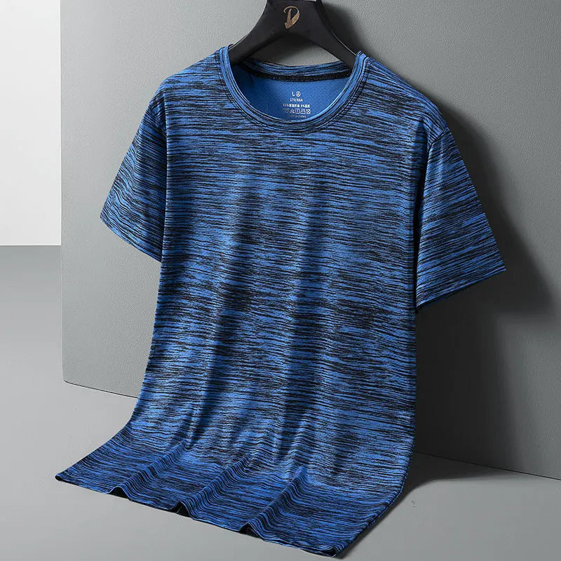 Travis – Åndbar t shirt med korte ærmer og rund hals