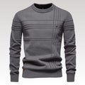Robby - Elegante slank sweater med lange ærmer og rund halsudskæring