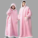 CozyBliss| Oversize 2-i-1 tæppe med hætte