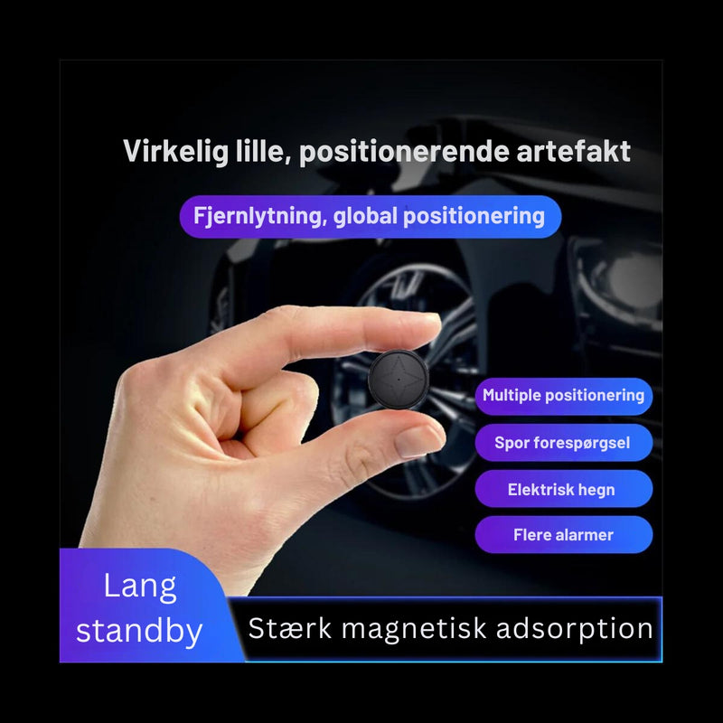 TrackGuard - Kompakt GPS Tracker Til Køretøjer Med Ojeblikkelige Advarsler