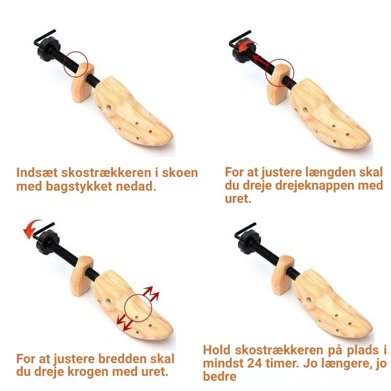 ShapeRight – Skoudvidelse til lindring af stramt fodtøj
