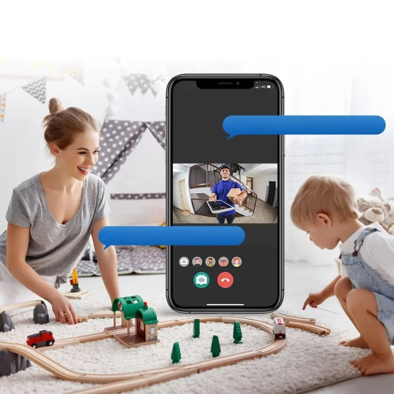 DoorNova – Smart trådløs videodørklokke med nattesyn og bevægelsesalarmer