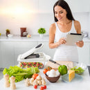 ChopNest – 10 i 1 grøntsagsskærer med indbygget opbevaringsbeholder