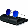 VisionMark - Moderne solbriller med rundt stel og UV400 beskyttelsesdesign