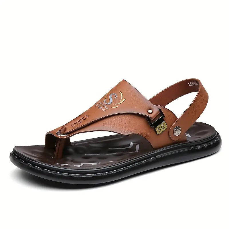 Niko – Afslappede slip-on sandaler med tyk sål og justerbar rem