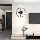 SilentAura – Moderne vægur med stille tikken og klart design