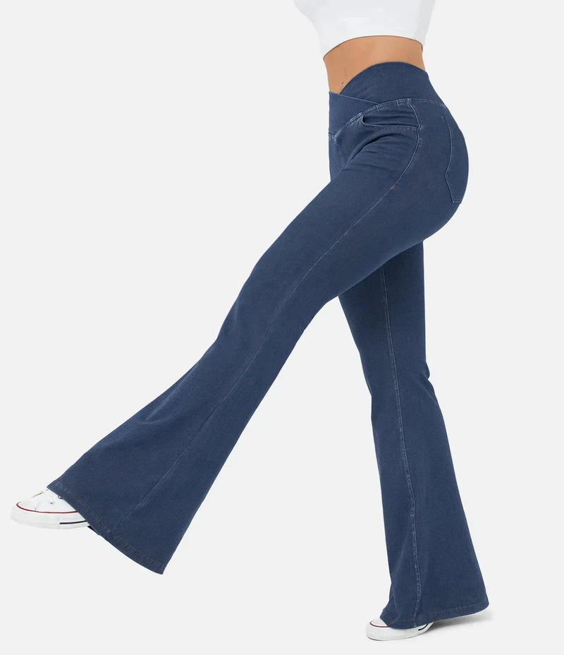 CurveChic™ - Jeans med forhøjet elegance