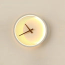 GlowTick – Moderne LED Vægur med Justerbar Bagbelysning