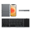 KeyFold - Sammenklappeligt Bluetooth tastatur med touchpad og automatisk dvalefunktion