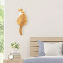 KittyTick - Legesygt vægur med kattemotiv og logrende hale