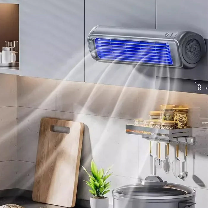AeroNest – Trådløst genopladeligt klimaanlæg med kompakt ventilatordesign
