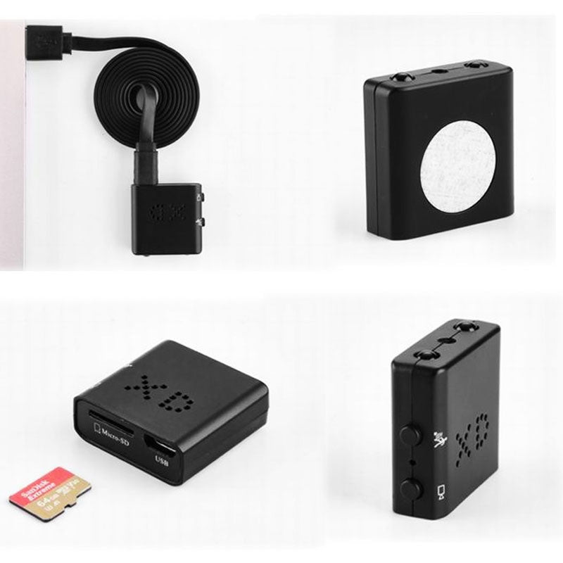 WatchNest – Mini HD kamera med bevægelsessensor og natovervågningsdesign