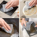 MagicClean - skånsom skrubbeklud til fjernelse af genstridigt snavs