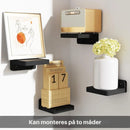 ShelfNest – Fleksibelt reolsæt med dobbelt monteringsmuligheder til pladsbesparende vægmontering