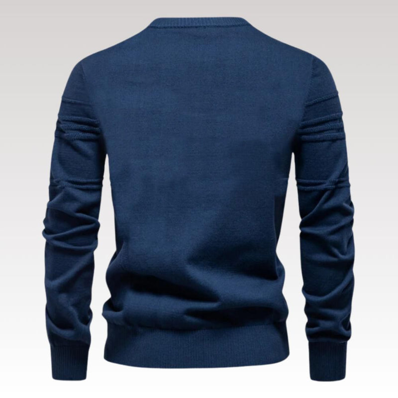 Robby - Elegante slank sweater med lange ærmer og rund halsudskæring