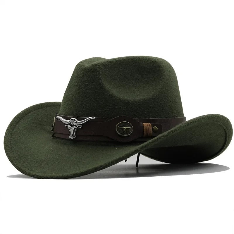 Jamie – Stilfuld hat med tyrespændestrop for et fedt look
