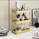 SleekStorage - Elegant guld-organizer til moderne og klassisk indretning