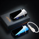 VoltLite – Bærbar elektrisk lighter med berøringsaktivering og laserlysbue effekt