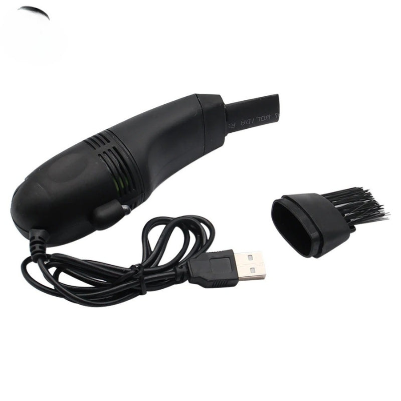 SpotSweep – Mini USB støvsuger med dobbelte dyser og kompakt design