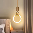 LumoLoop - Moderne loftslampe med ringformet LED og skulpturelt design