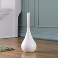 FreshLoom – Moderne stænksikker toiletbørste med kompakt holder