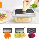 ChopNest – 10 i 1 grøntsagsskærer med indbygget opbevaringsbeholder