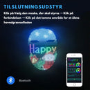 LumeMask – Genopladelig LED ansigtsmaske med mobilapp styring